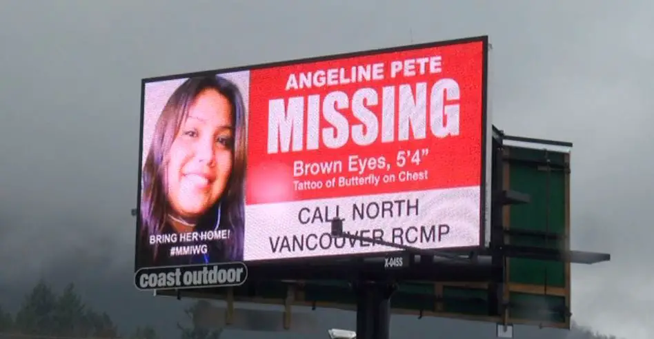 Billboards Go Up For Two Missing Indigenous Women From Vancouver Island ...