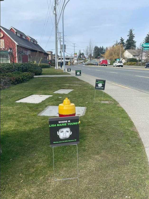 Friend shocked at theft of missing-person signs in Nanaimo related to ...
