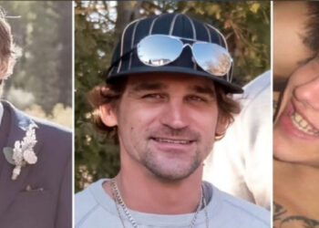 Dustin Ireson, Trevor Chaput and Brad Ogilive, all of Sarnia, are seen in these undated images supplied by police. (Source: Sarnia Police Service)