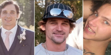 Dustin Ireson, Trevor Chaput and Brad Ogilive, all of Sarnia, are seen in these undated images supplied by police. (Source: Sarnia Police Service)