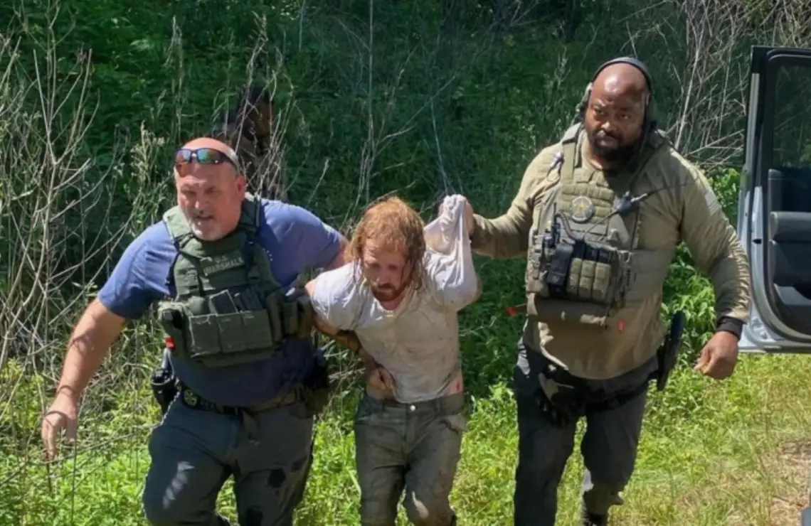 Abduction and killing suspect Daniel Callihan was arrested in Jackson, Mississippi, on Thursday. (Tangipahoa Parish Sheriff’s Office via CNN Newsource)