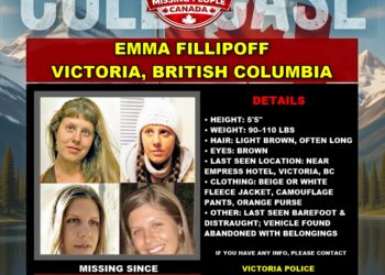 MISSING PERSON CANADA RELEASE