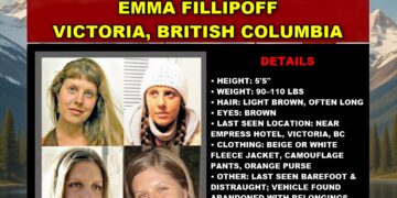 MISSING PERSON CANADA RELEASE