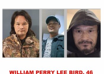 Photo of missing man William Perry Lee Bird, age 46, from Saskatchewan.