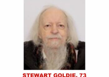 Photo of missing man Stewart Goldie, age 73, from Regina, Saskatchewan.