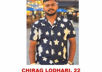 Photo of missing man Chirag Lodhari, 22, from London, Ontario