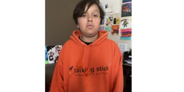 Photo of missing person Tazen Paskemin, age 13, from Prince Albert, Saskatchewan.