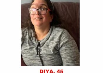 Photo of missing woman Diya, 45, from Barrie, Ontario