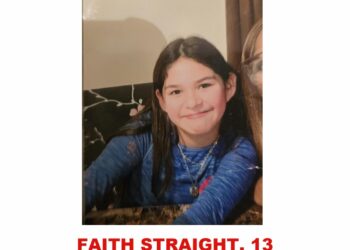 Photo of missing girl Faith Straight, 13, from Portage la Prairie, Manitoba