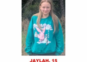 Photo of missing girl Jaylah, 15, from Woodstock, Ontario