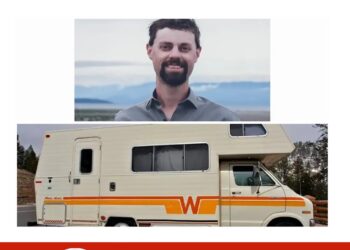 Photo of missing person Andrew Berndt, age 33, from Pincher Creek, Alberta.