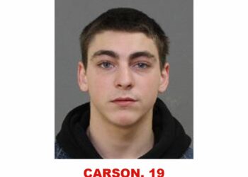 Photo of missing man Carson, 19, from Vancouver, BC