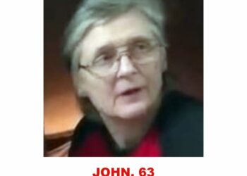 Photo of missing person John, 63, from Toronto, Ontario
