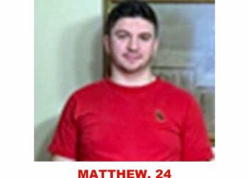 Photo of missing person Matthew, age 24, from Toronto, Ontario.