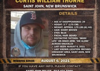 MISSING PERSON CANADA RELEASE