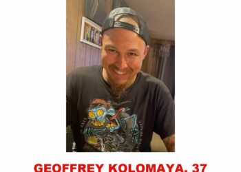 Photo of missing person Geoffrey Kolomaya, 37, from Pimicikamak Cree Nation
