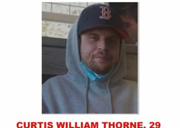 Photo of missing person Curtis William Thorne, 29, from Saint John