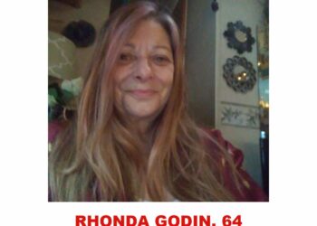 Photo of missing woman Rhonda Godin, age 64, from Comox Valley, British Columbia.