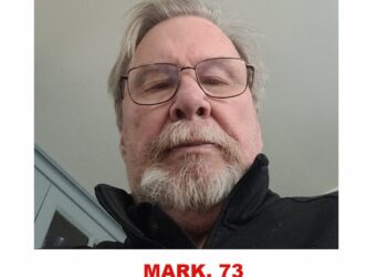 Photo of missing man Mark, 73, from Kitchener, Ontario