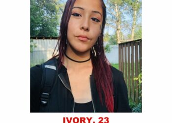 Photo of missing woman Ivory, 23, from Dryden, Ontario