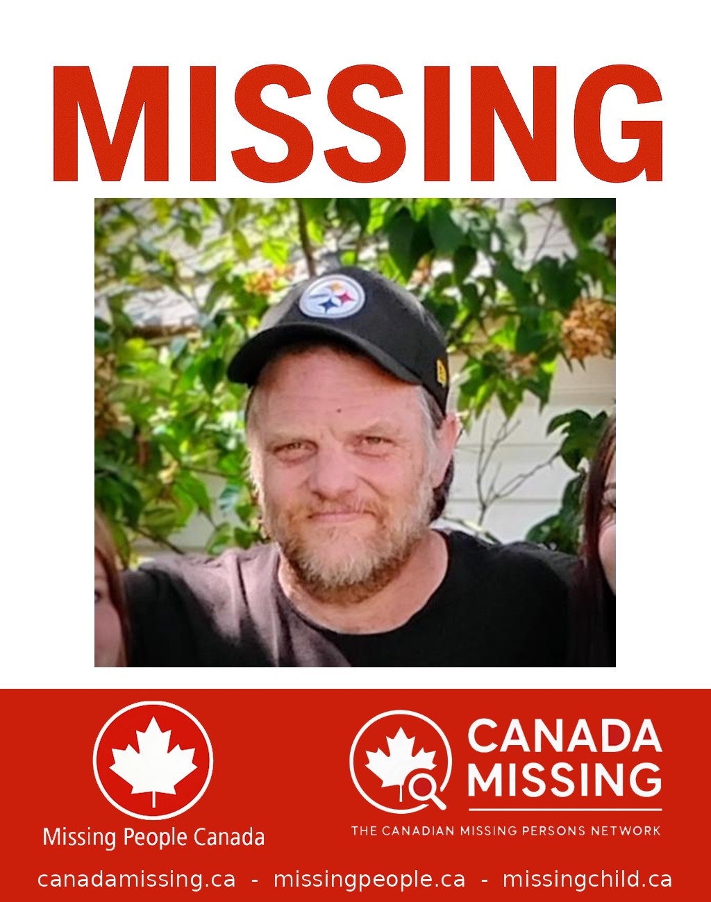 Photo of missing person Jeffrey Barclay, age 42, from Surrey, BC.