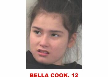 Photo of missing girl Bella Cook, age 12, from Winnipeg, Manitoba.