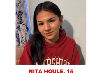 Photo of missing girl Nita Houle, 15, from Saddle Lake, Alberta