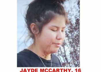 Photo of missing girl Jayde Mccarthy, 16, from Rocky Mountain House, Alberta