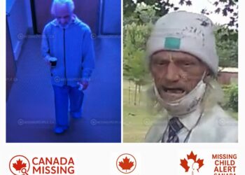 Photo of missing person Luther, age 80, from Toronto, Ontario