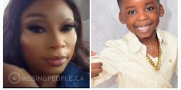 Photo of missing persons Adeola, age 38, and Kamal, age 6, from Toronto, Ontario