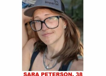 Photo of missing woman Sara Peterson, 38, from Cold Lake, Alberta
