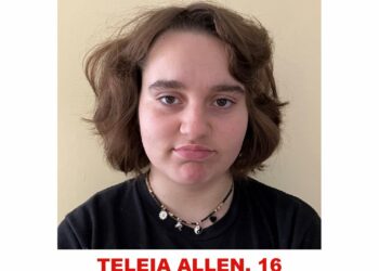 Photo of missing girl Teleia Allen, 16, from Coldbrook, Nova Scotia