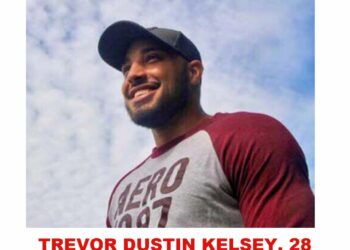 Photo of missing man Trevor Dustin Kelsey, 28, from New Minas, Nova Scotia