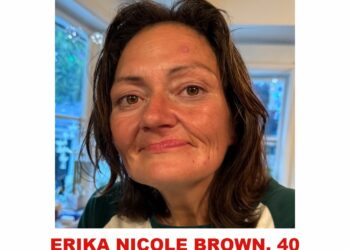 Photo of missing woman Erika Nicole Brown, age 40, from Richmond, British Columbia