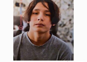 Photo of missing boy Garet, age 14, from Dryden, Ontario