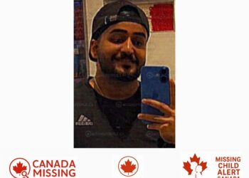 Photo of missing man Ranjveer Kandola, age 22, from Sherwood Park, Alberta