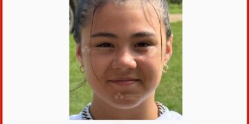 Photo of missing girl Megan Pfefferle, age 12, from High Prairie, Alberta