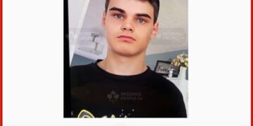 Photo of missing boy Hunter Ettinger, age 15, from Lower Sackville, Nova Scotia