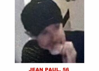 Photo of missing person Jean Paul, 56, from Toronto, Ontario