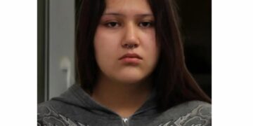 Photo of missing girl Sasha Marcia Morin, age 15, from Regina, Saskatchewan