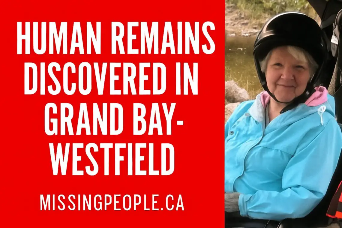Photo of missing woman Ruth Carol Sutton, age 79, from Grand Bay-Westfield, N.B.