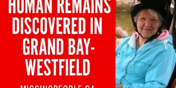 Photo of missing woman Ruth Carol Sutton, age 79, from Grand Bay-Westfield, N.B.