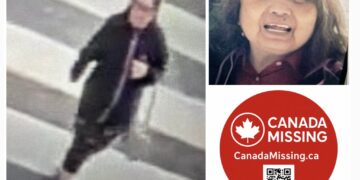 Photo of missing woman Caecilia, age 75, from Brampton, Ontario