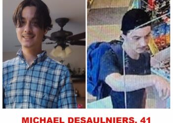 Photo of missing man Michael Desaulniers, 41, from London, Ontario