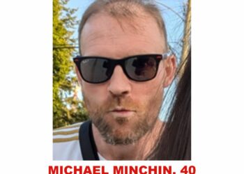 Photo of missing man Michael Minchin, age 40, from Surrey, British Columbia