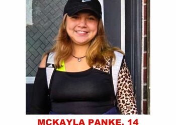 Photo of missing girl Mckayla Panke, 14, from Ottawa, Ontario