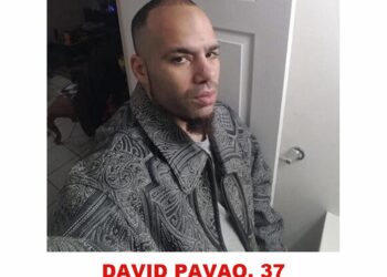 Photo of missing man David Pavao, age 37, from Windsor, Ontario