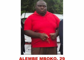 Photo of missing man Alembe Mboko, age 29, from London, Ontario