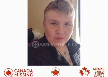 Photo of missing boy Chase Martin, age 14, from Oakville, Ontario