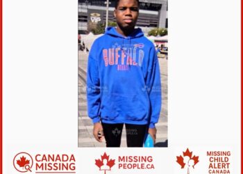 Photo of missing boy Curtis Nkwemi, age 16, from Ottawa, Ontario